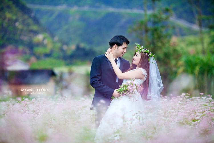 Bộ ảnh cưới được thực hiện tại Hà Giang sẽ mang lại cho những đôi lứa khoảnh khắc kỳ diệu không thể nào quên được