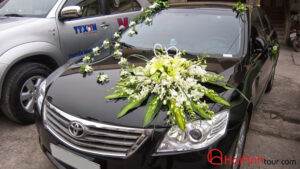 Cho thuê xe cưới 4 chỗ Toyota Altis