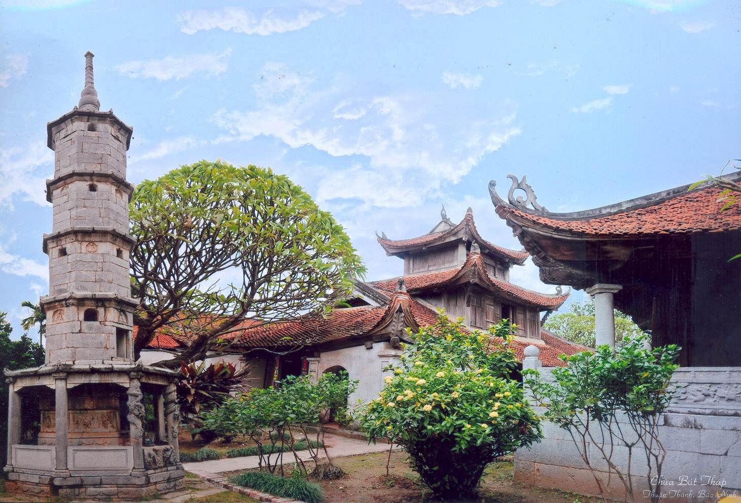 Chùa Bút Tháp - ngôi chùa nổi tiếng của Bắc Ninh