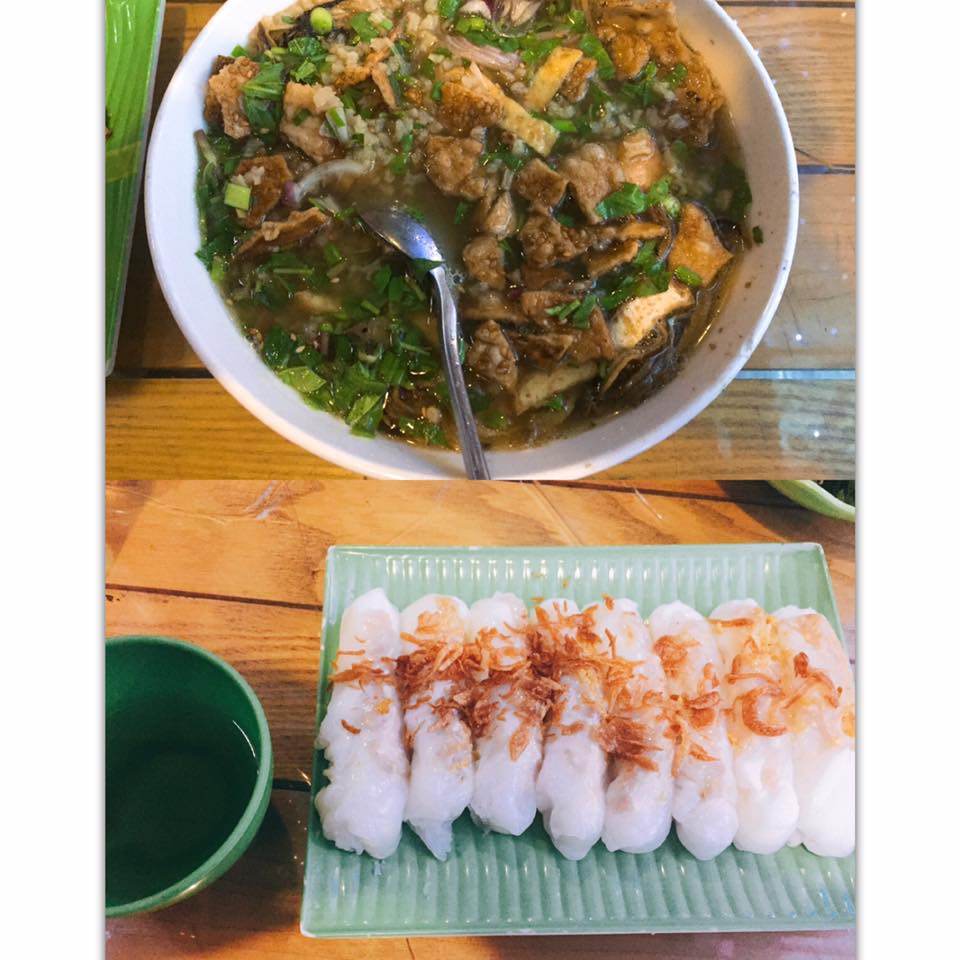 Cháo lươn và bánh cuốn là hai món ăn phổ biến ở Thanh Hóa